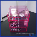 China Manfuacturer Custom Pink 5 Tier Acryl Make-up-Organizer